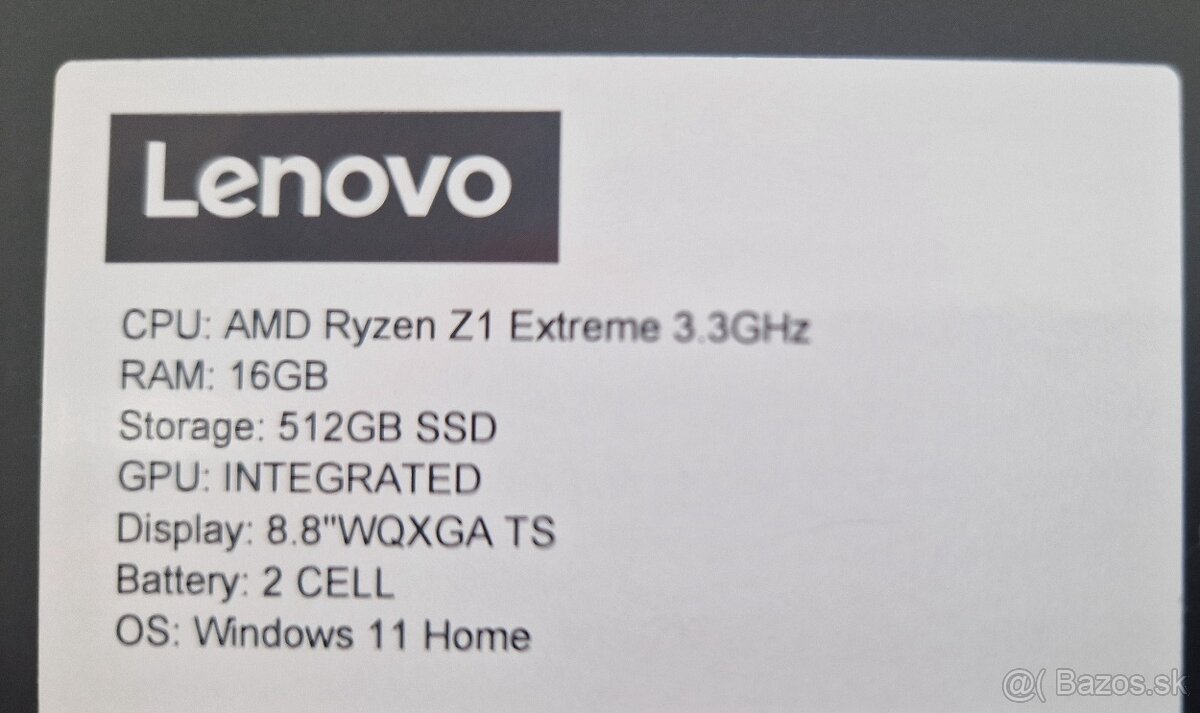 Handheld Lenovo legion go