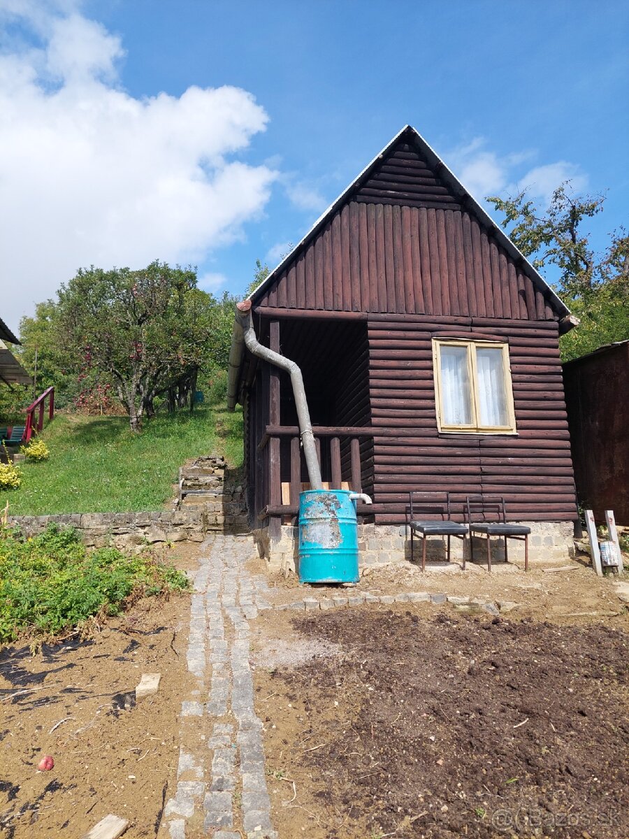 Záhradka s chatkou na predaj