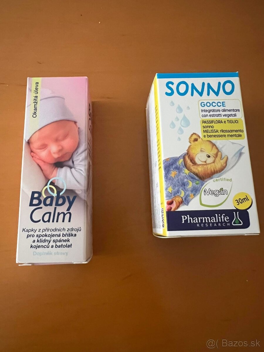 Predám kvapky Baby Calm, SONNO