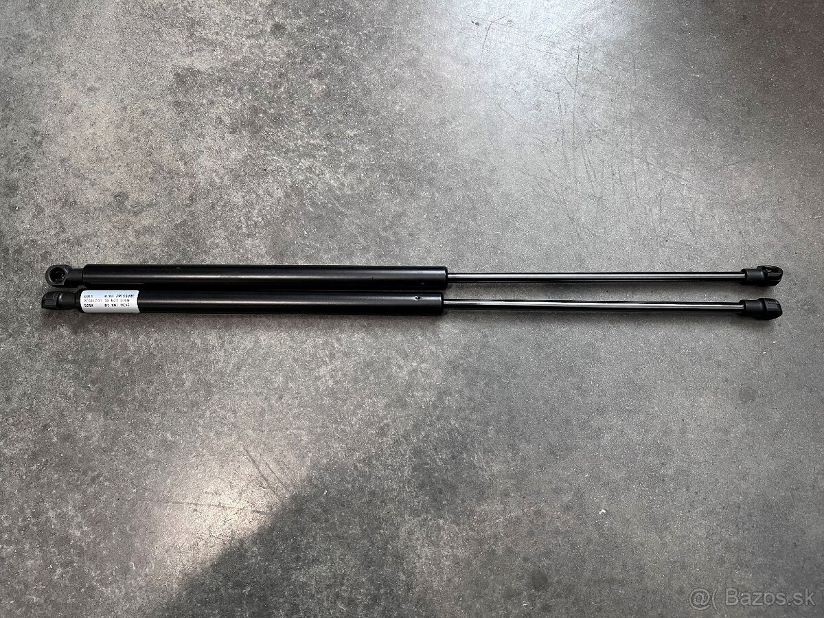 Vzpery kufra, plynové vzpery dĺžka 530 mm, sila 500 N