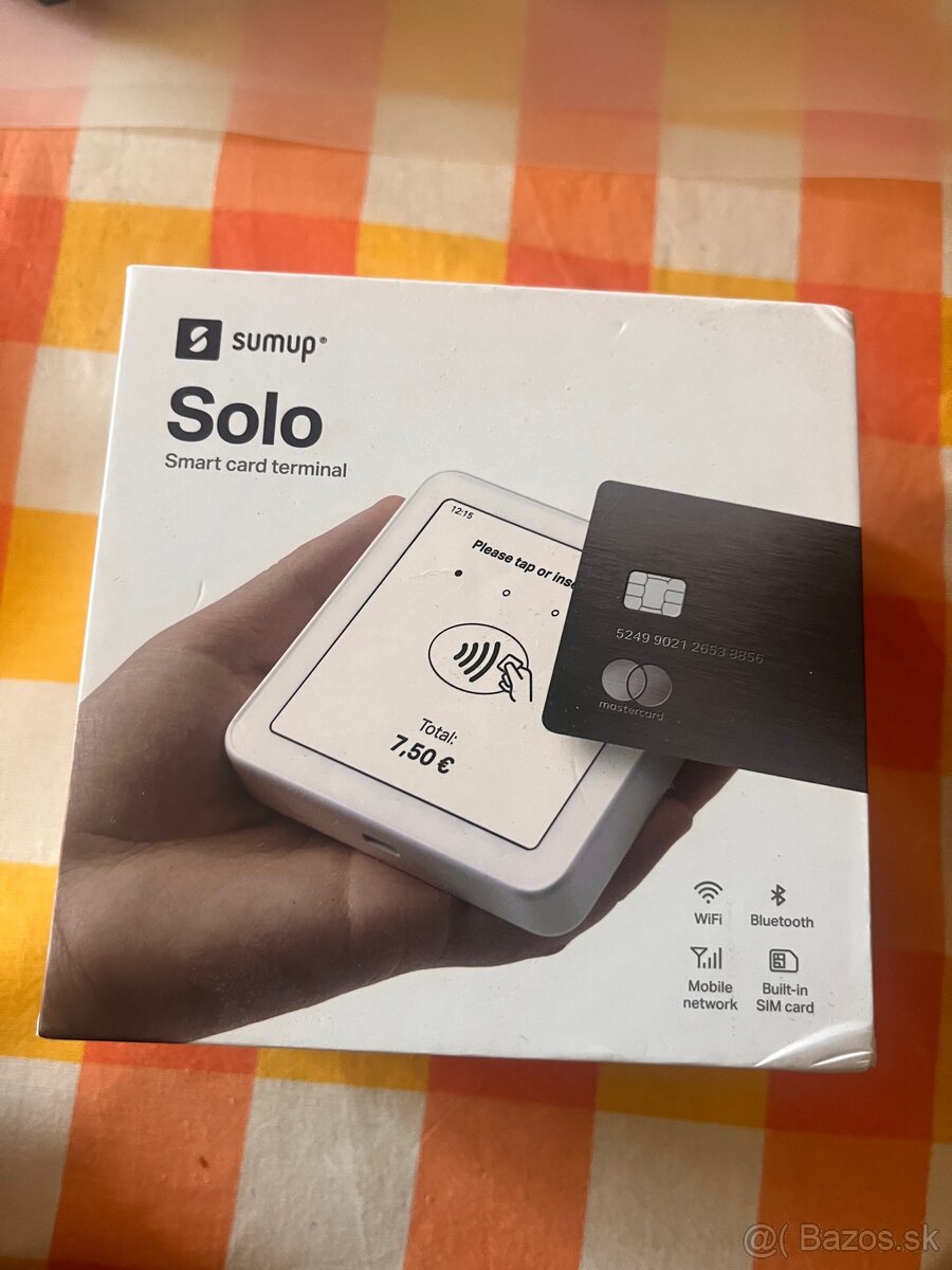 Sumup Solo platobný terminál