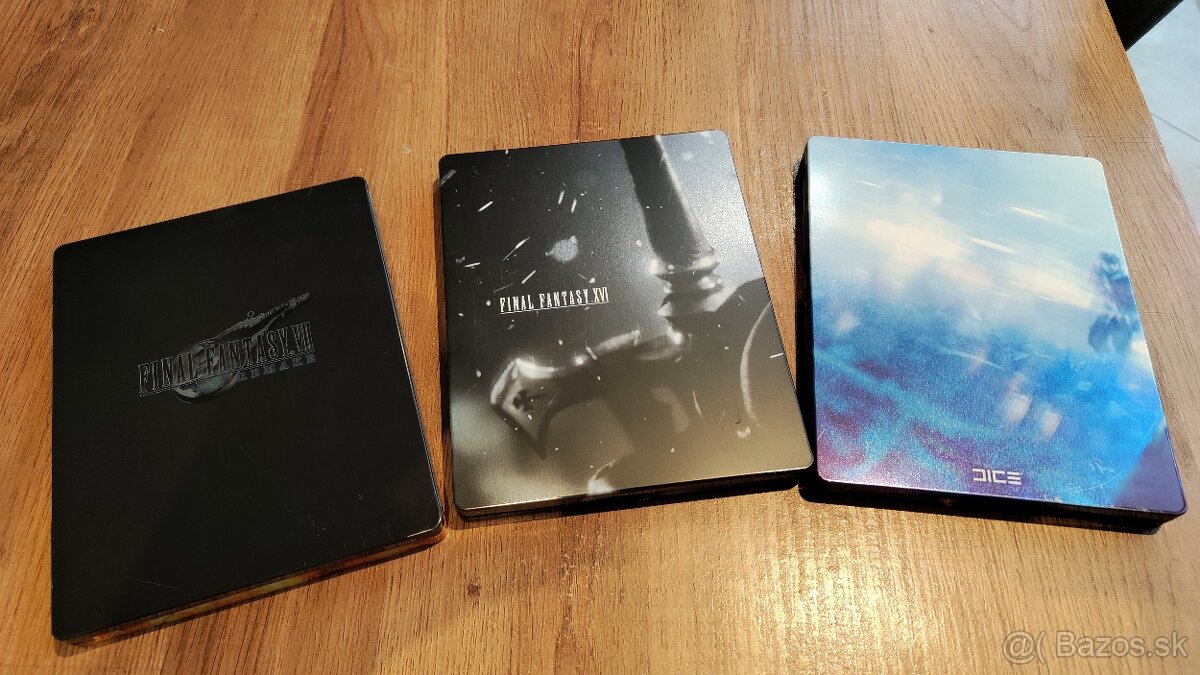 Steelbook Battlefield V, Final Fantasy XVI a VII