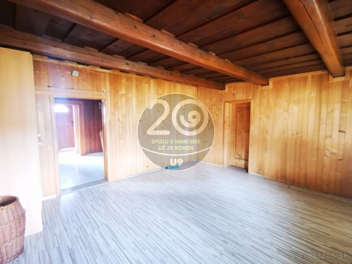 Chata/drevenica v Kláštore pod Znievom, 2 izby, 229 m2