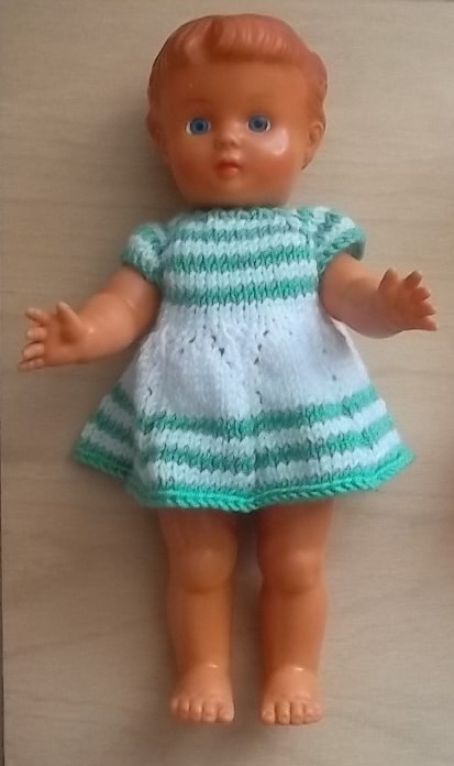 šaty pre bábiku Zuzanku