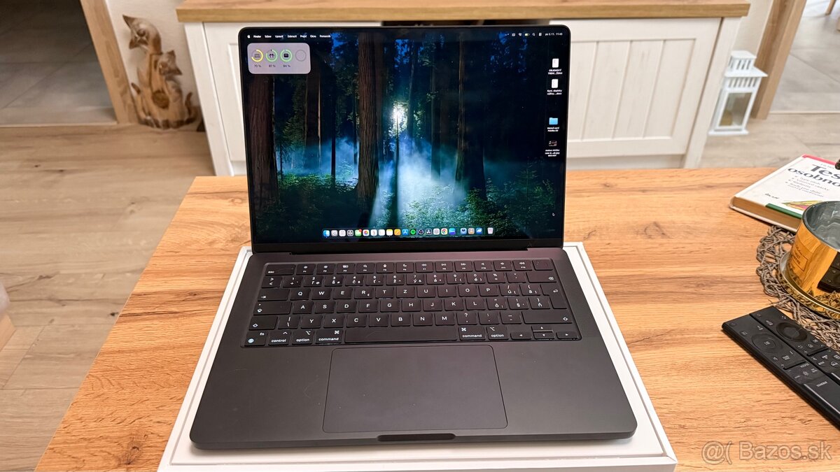 Vym./Pre. MacBook Pro 14 M4 Pro - 512GB, 12CPU, 16GPU, 24RAM