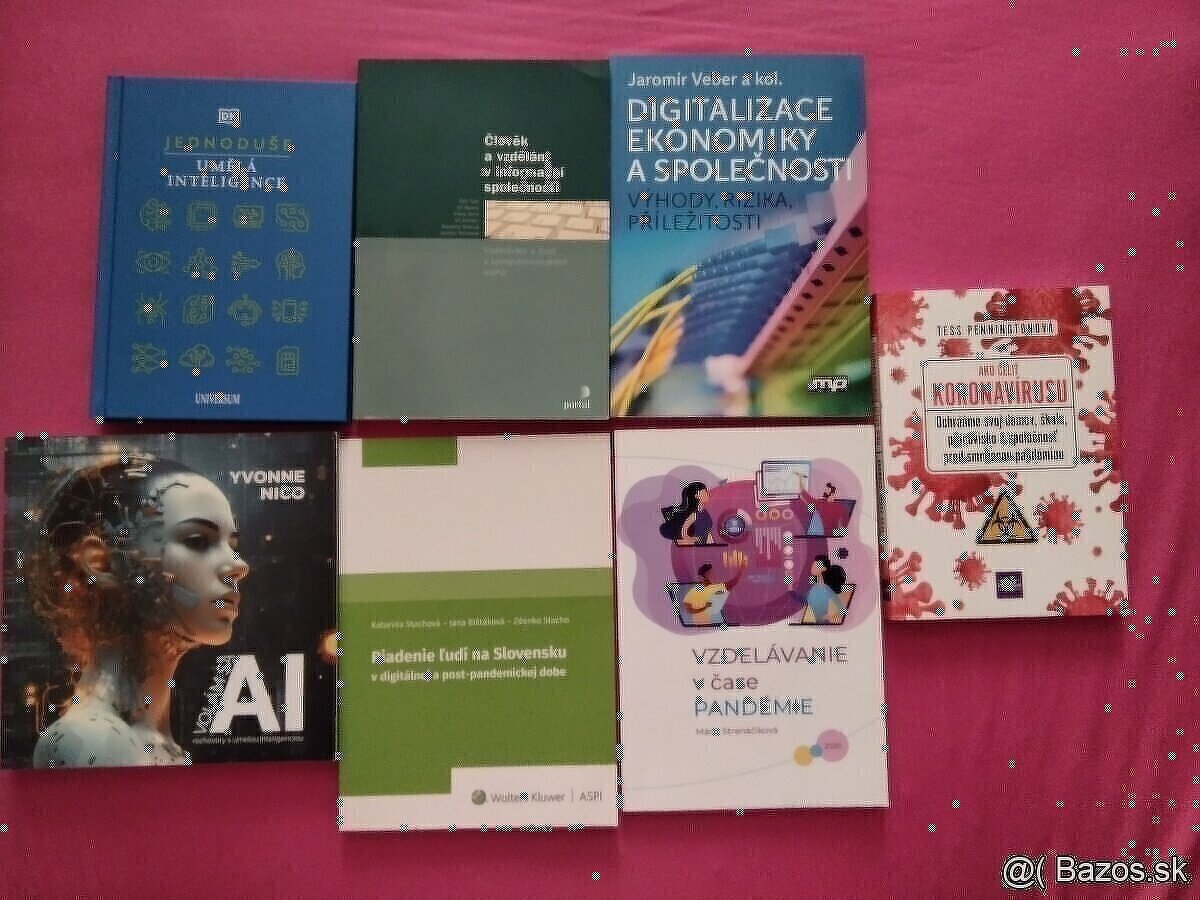 Umelá inteligencia a pandémia Covid-19 - knihy