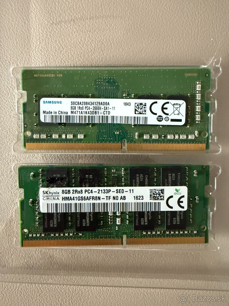 SODIMM DDR4 8GB (aj samostatne