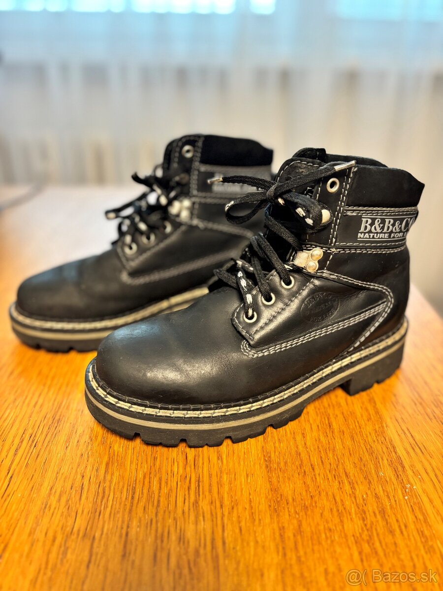 Topánky B&B & Co, veľkosť 38