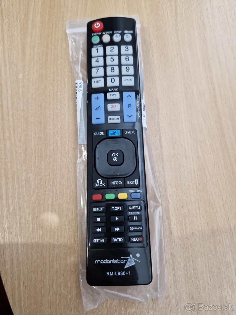 Diaľkové ovládanie LG