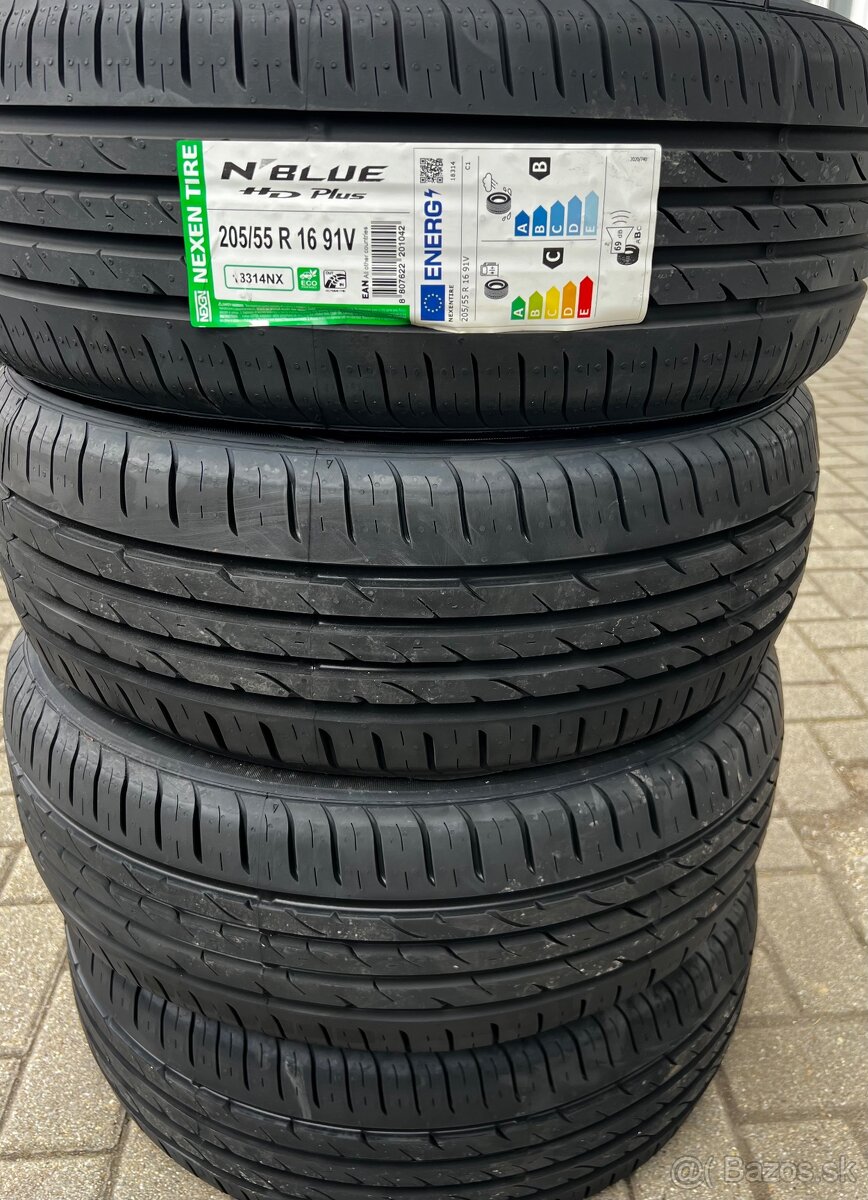 205/55R16 nové letné pneumatíky