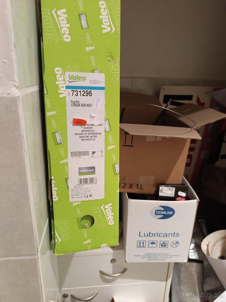 Chladnič vodný Berlingo,Partner Valeo