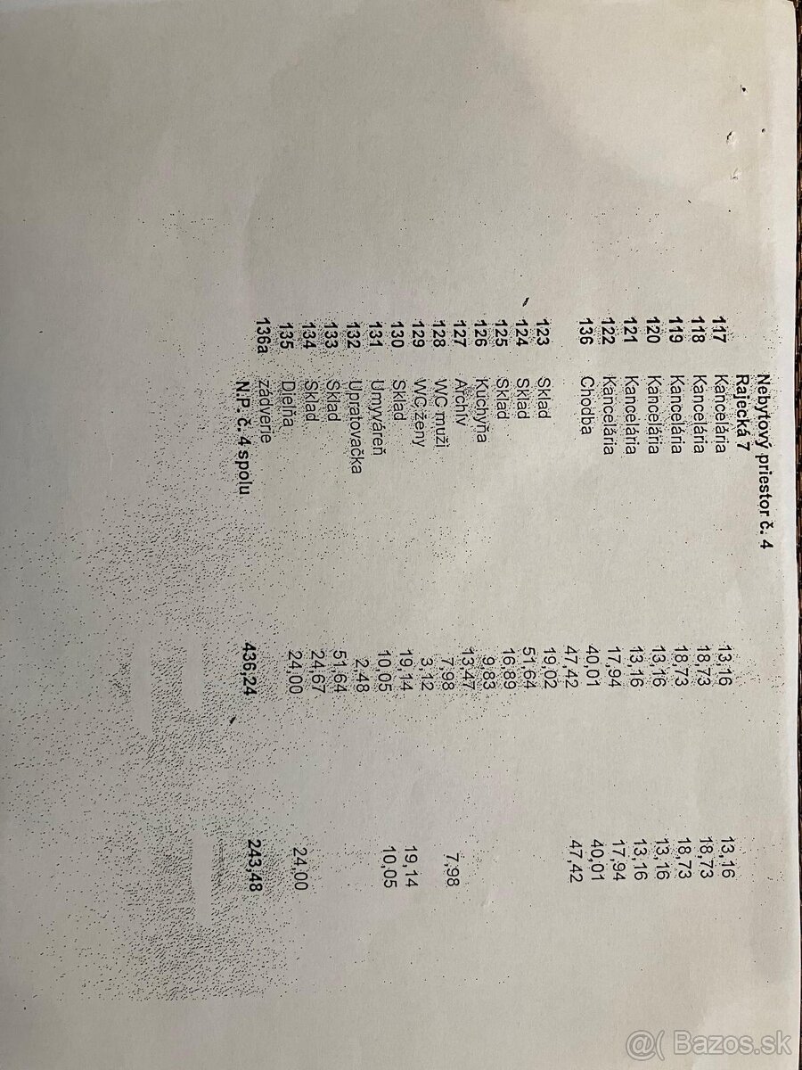 Rajecká 7 - Vrakuňa - obchodný priestor