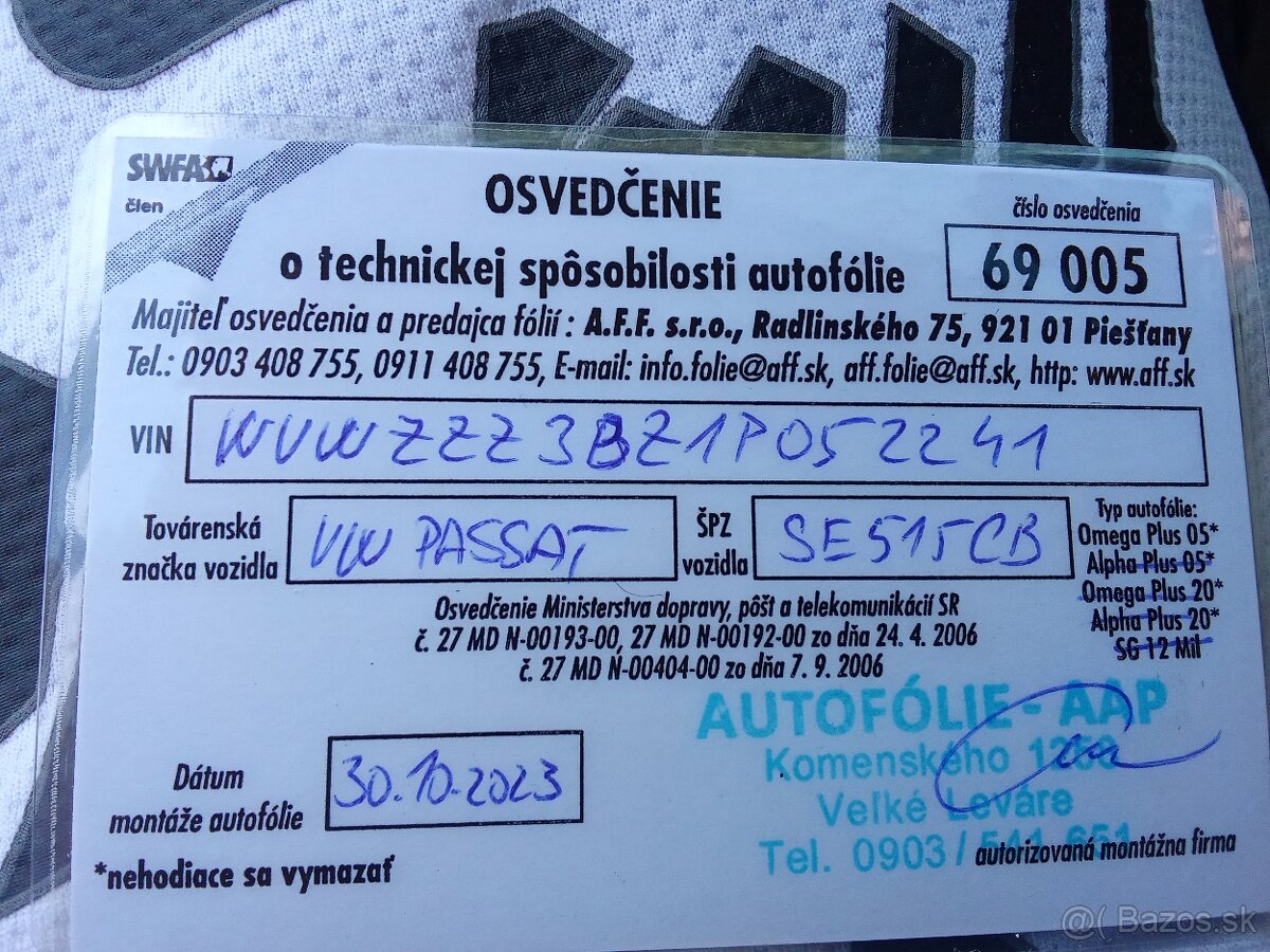 Predám Passat B5.5 1.9 TDI