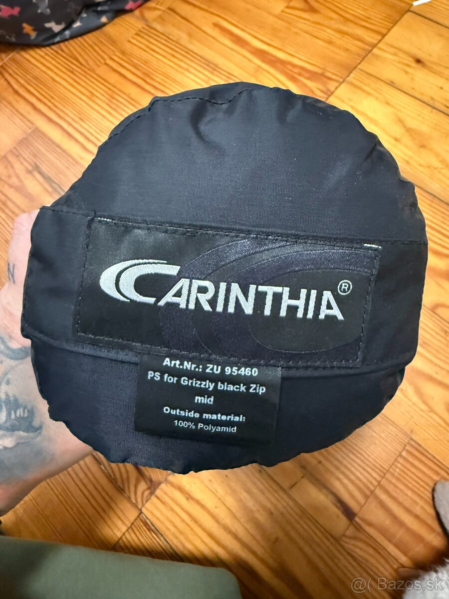CARINTHIA spacak GRIZZLY black Zip mid