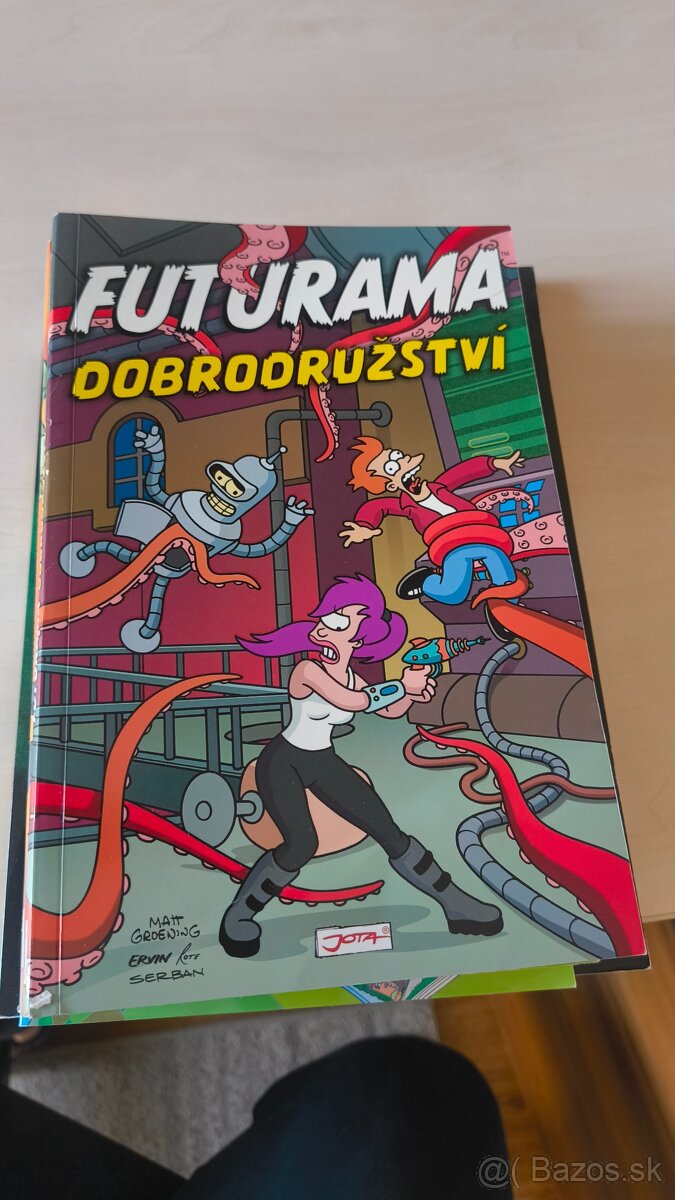 Futurama, Simpsonovi komiksy