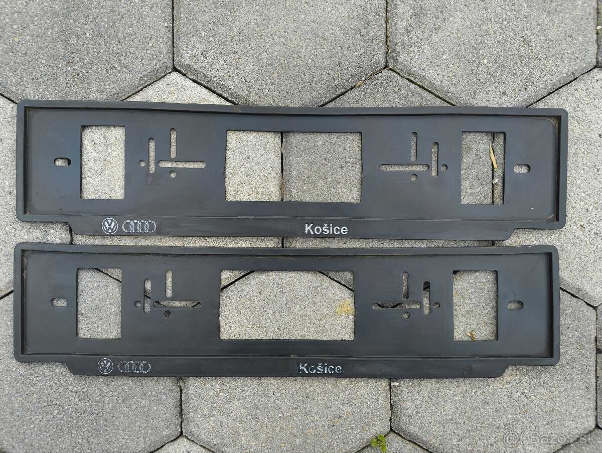 Raritné držiaky ŠPZ VW/Audi