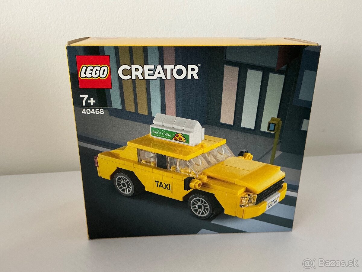LEGO Žltý taxík 40468 - Nové, nerozbalené