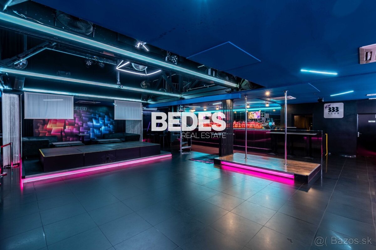 BEDES | Odstúpenie - kompletne zariadený klub, personál, vyb