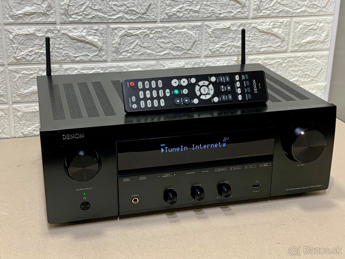 DENON DRA-800H …. Sieťový stereo receiver (Wi-Fi, Bluetooth)
