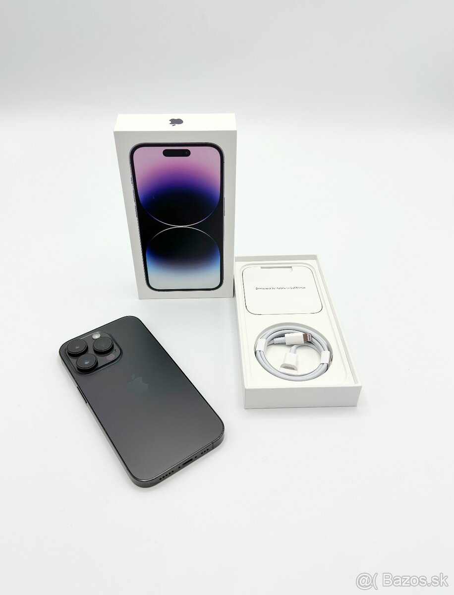 Apple iPhone 14 Pro Black 256GB 94% Zdravie Batérie