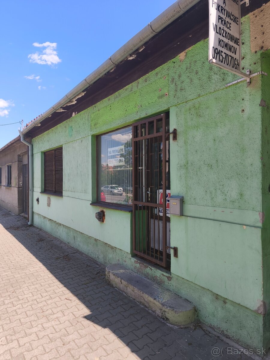 Ponúkame na prenájom