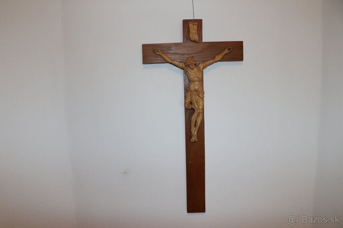 Kříž Krucifix Kalvarie Kristus (1024D)