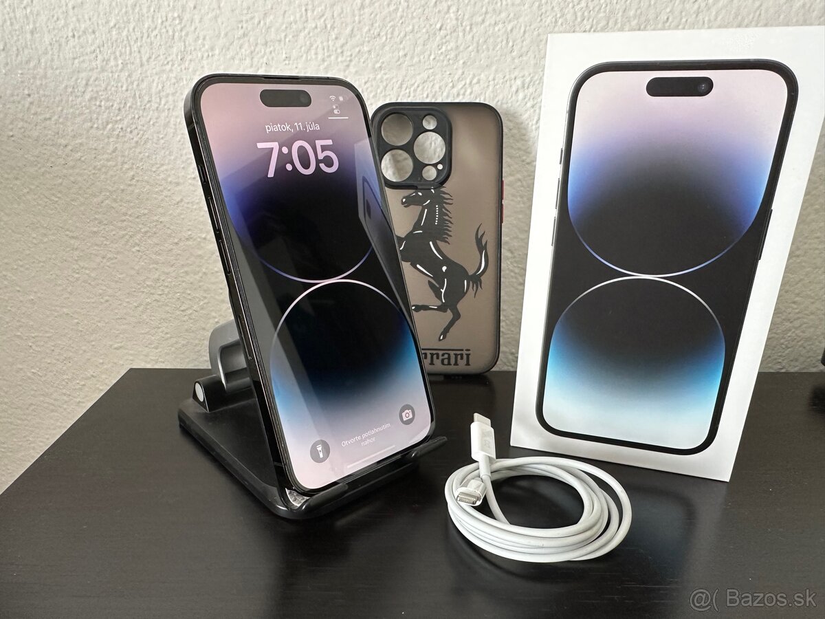 iPhone 14 Pro 100% Zdravie Batérie TOP STAV