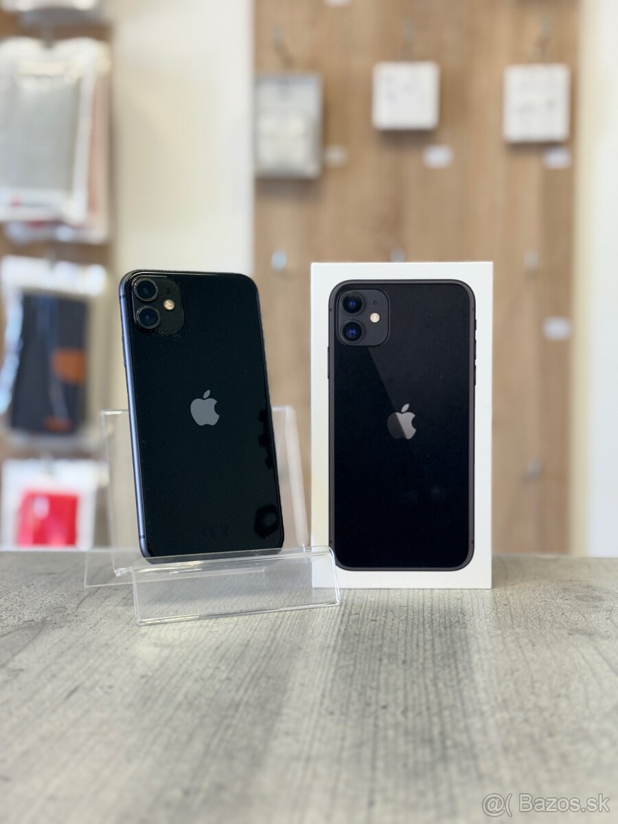 100% BATÉRIA - Apple iPhone 11 128GB Black