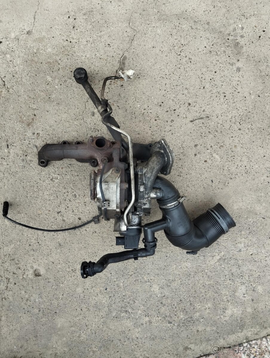 turbo, turboduchadlo, 1.6 tdi 55kw caya fabia 2 škoda