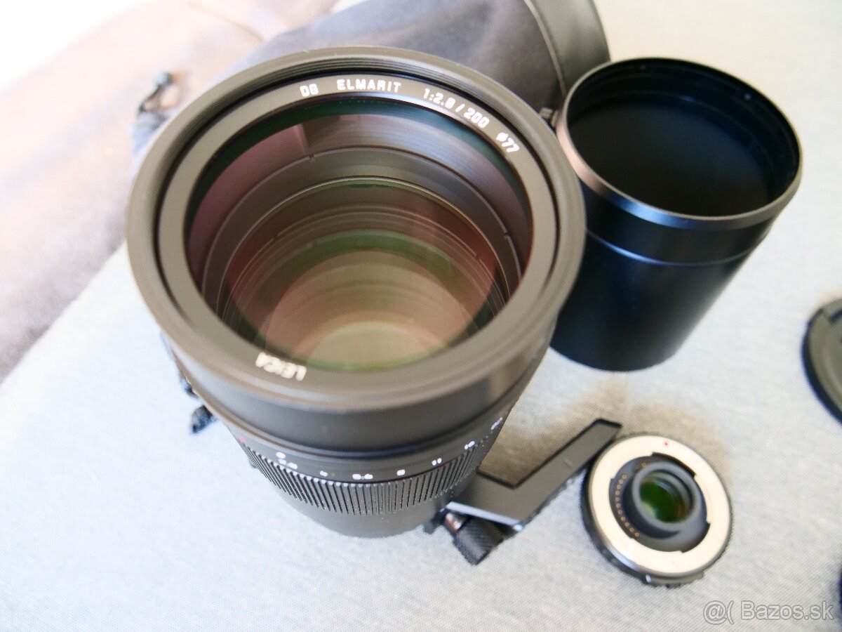 Panasonic Leica DG Elmarit 200mm f/2.8 + 1.4× TC – ako nový