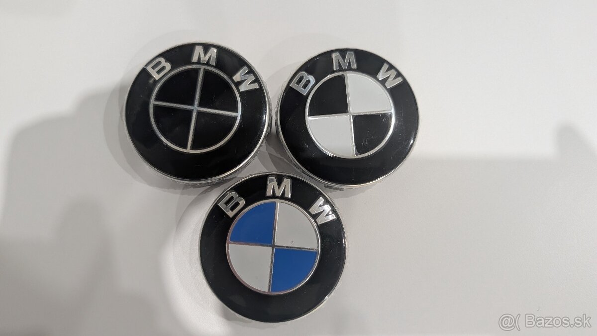 Stredové krytky BMW 68, 56 mm