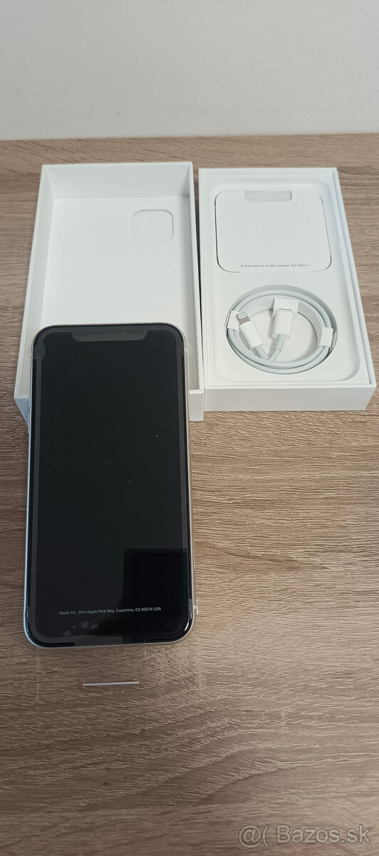 iPhone 11 White 128GB - Original zabalený + sklo + kryt