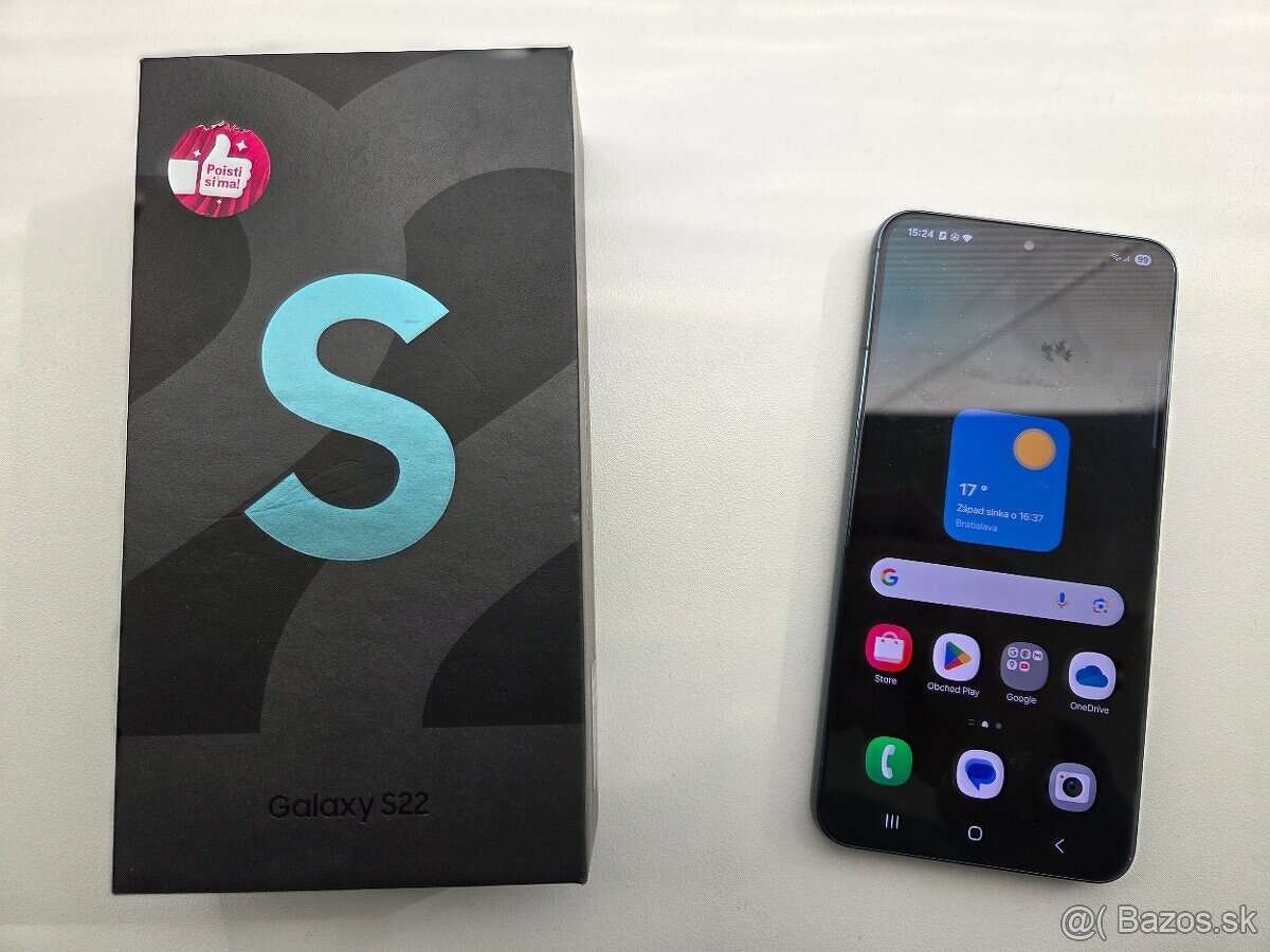 Samsung Galaxy S22 128GB 5G, 1 rok zaruka