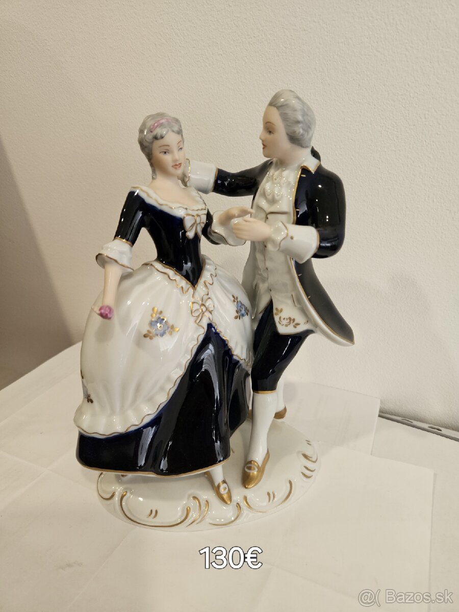 Porcelánová soška - Tanečníci - Royal dux
