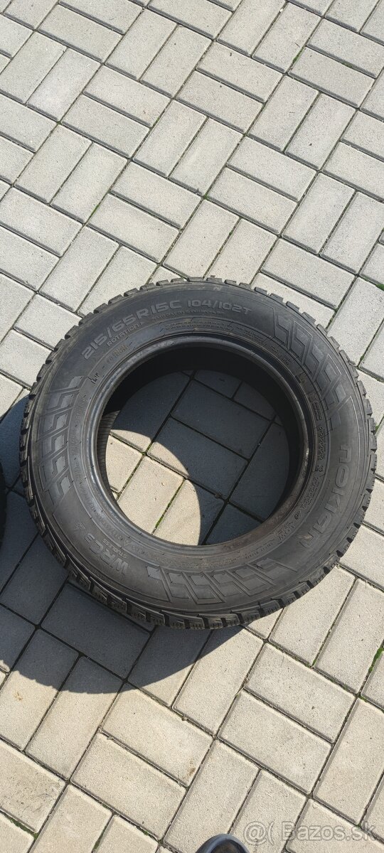 Zimné pneu 2x Nokian WR C3 215/65R 15C 104/102T
