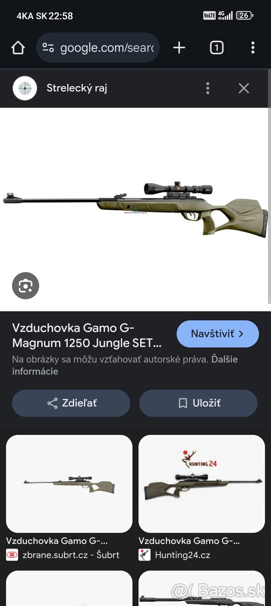 Vzduchovka Gamo G-Magnum Jungle 5,5mm