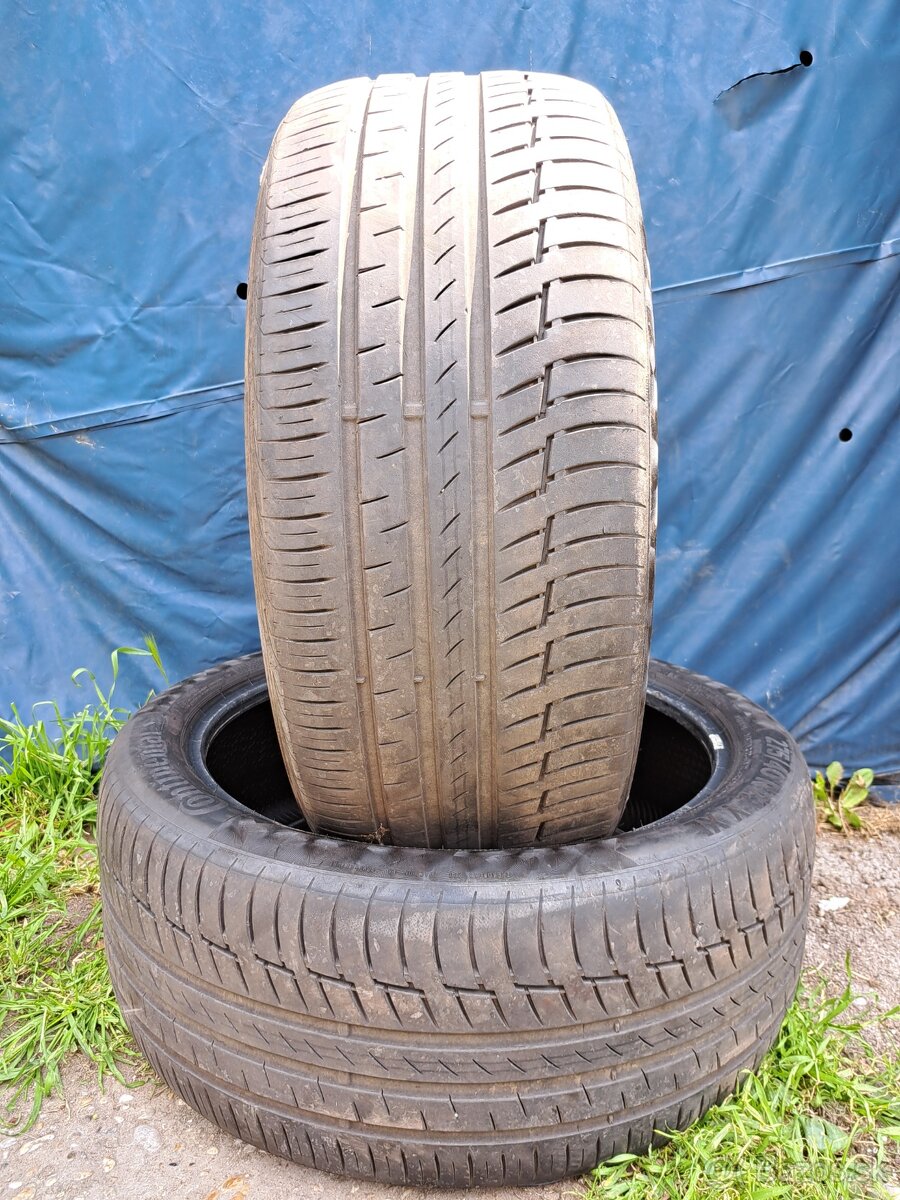 Ponúkam 2 letné pneumatiky Continental Premium 275/40 R22
