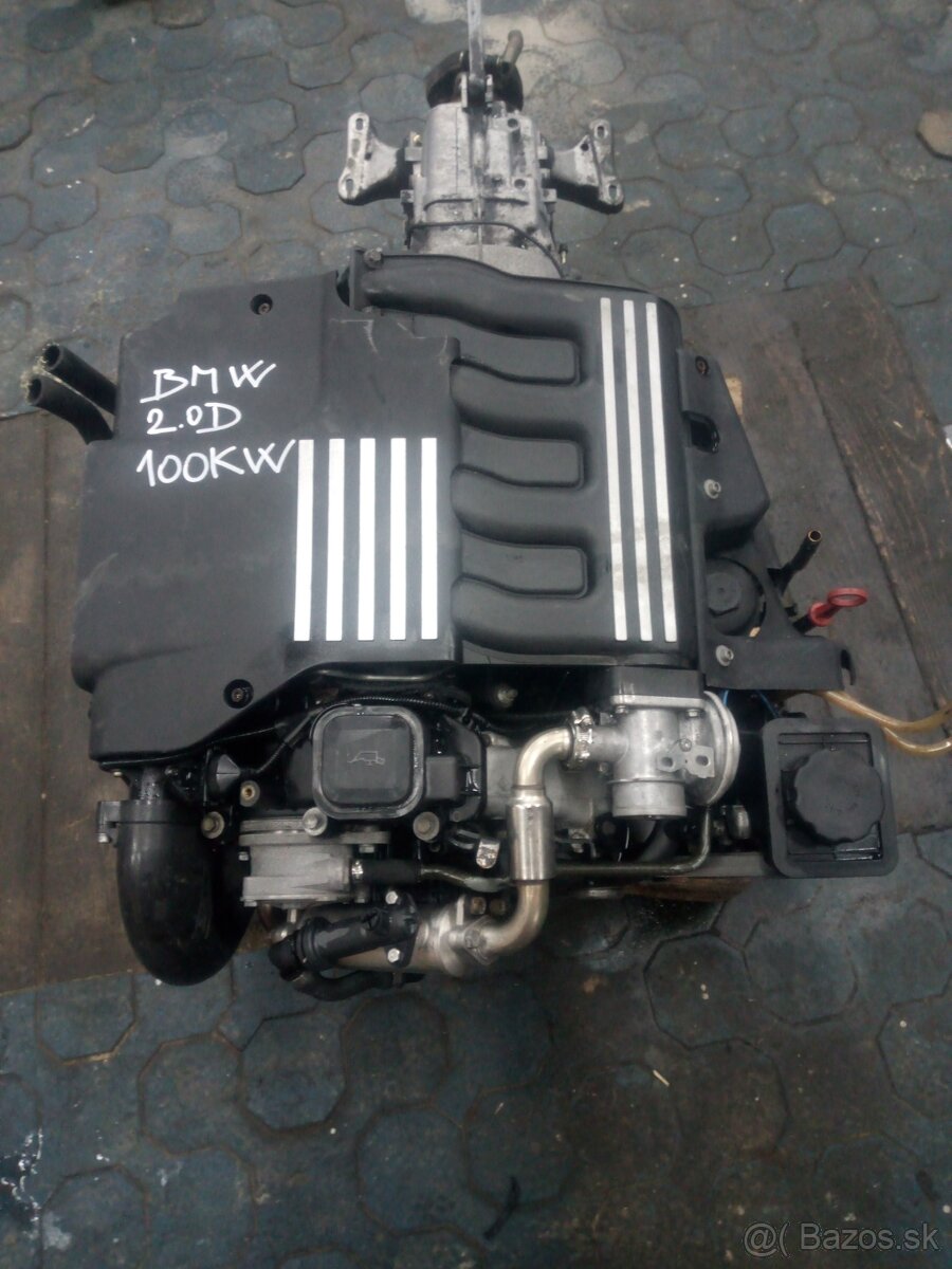 BMW. 320D. 100KW MOTOR + PREVODOVKA
