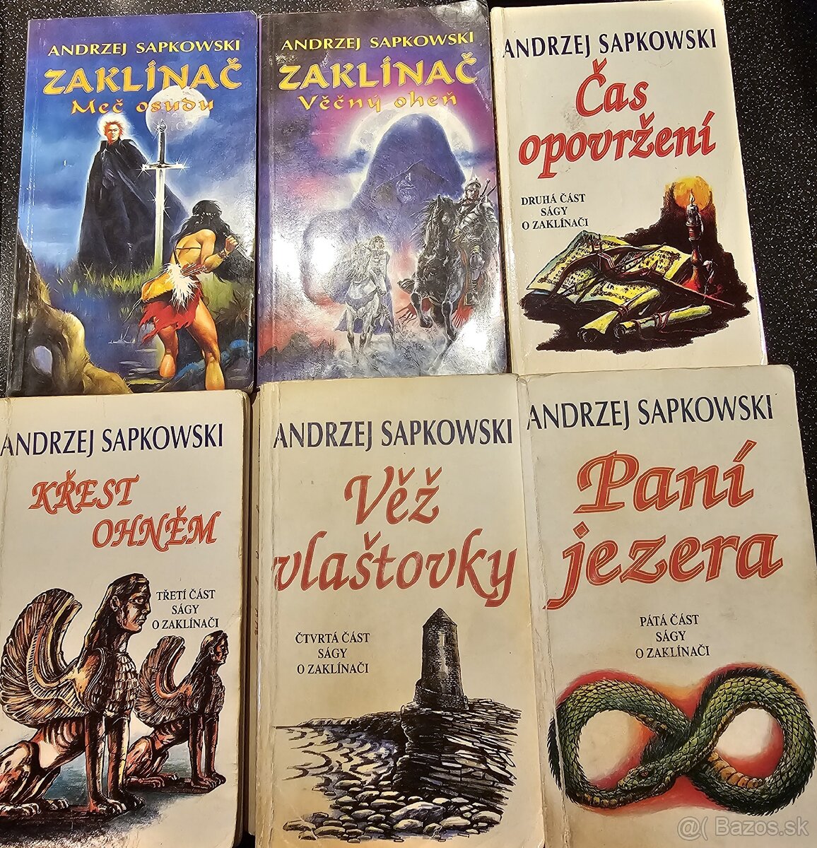 Knihy Zaklínač 1993-2000 1.vydanie