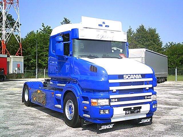 SCANIA T 164G 480 V8 Torpedo, hydraulika
