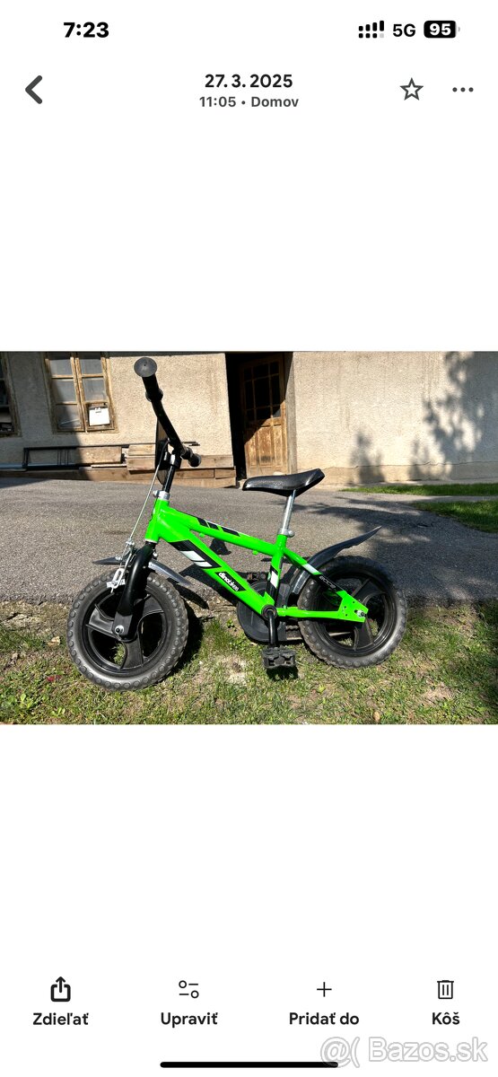 Predám detsky bicykel