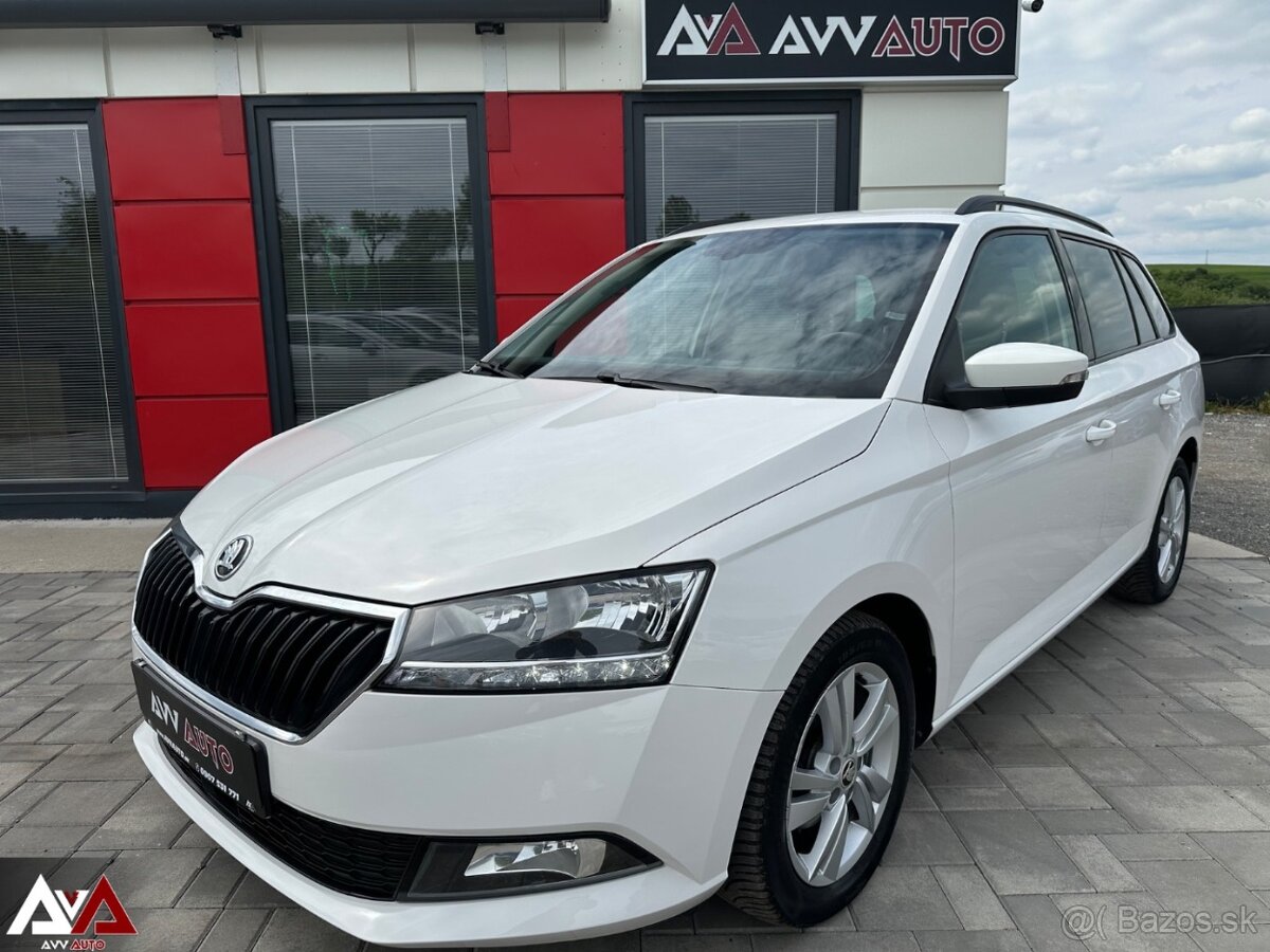 Škoda Fabia Combi 1.0 TSI Ambition, Pôvodný lak,130 750km,SR