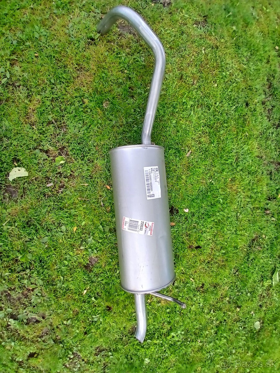 Výfuk na Fabiu 1,0 MPi