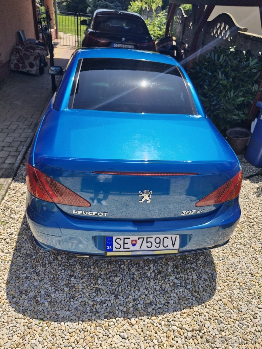 Predám Peugeot 307 CC - kabriolet