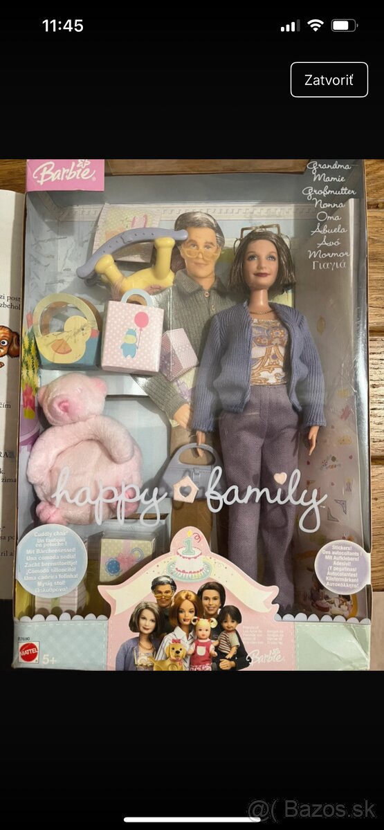 Barbie vintage - original Happy family babka/oma