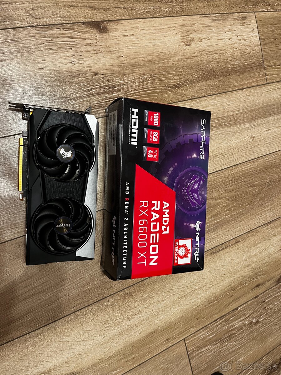 Sapphire Nitro+ RX6600XT 8GB DDR6
