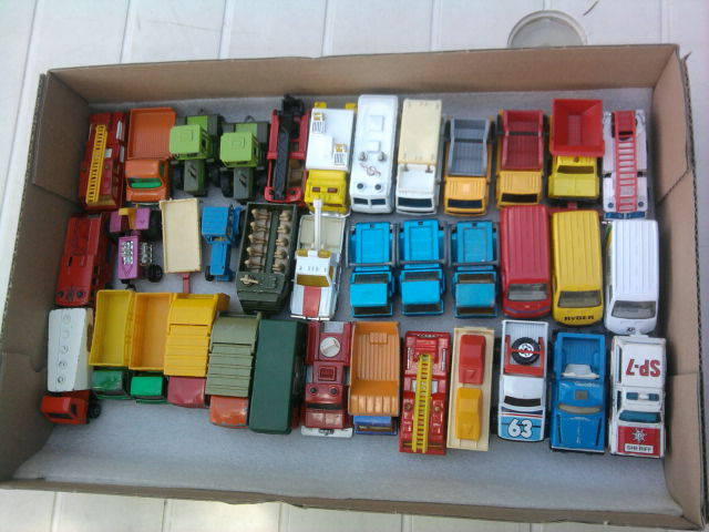 Vintage "MATCHBOX" (Nákladiaky...)