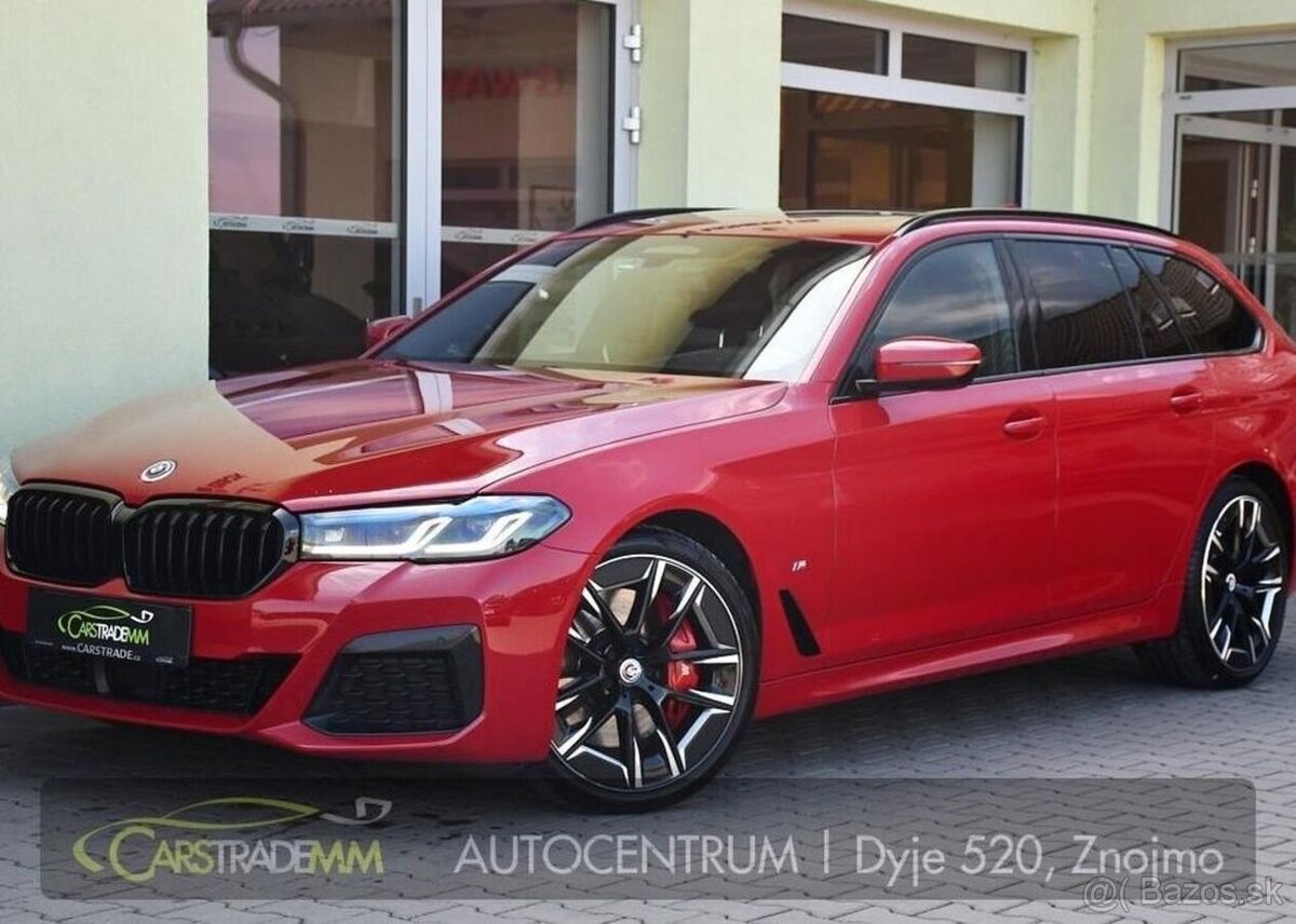 BMW Řada 5 540d xD INDIVIDUAL LASER ČR 1M 250 kw