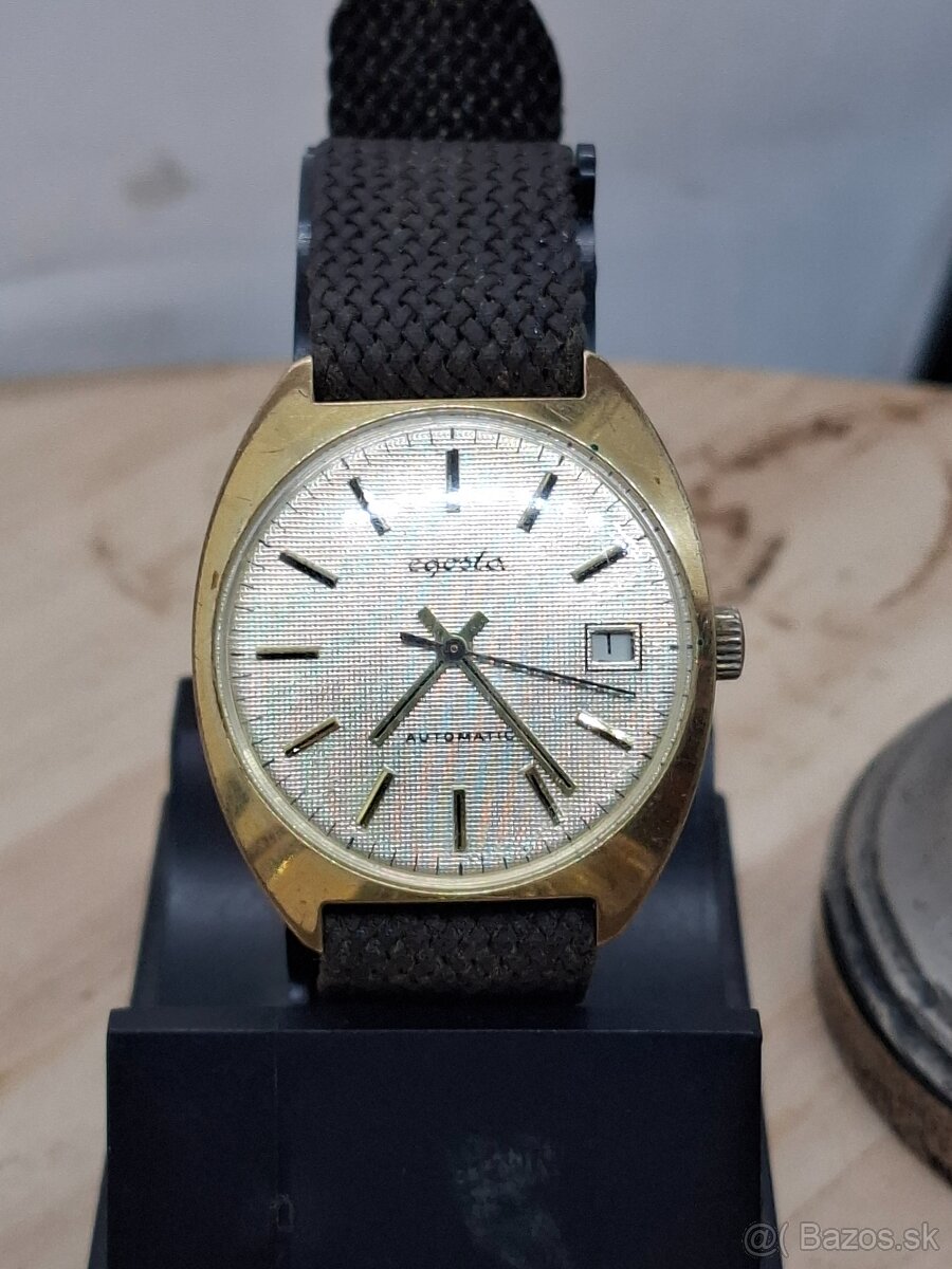 Predám funkčné pánske náramkové hodinky EGOSTA Automatic
