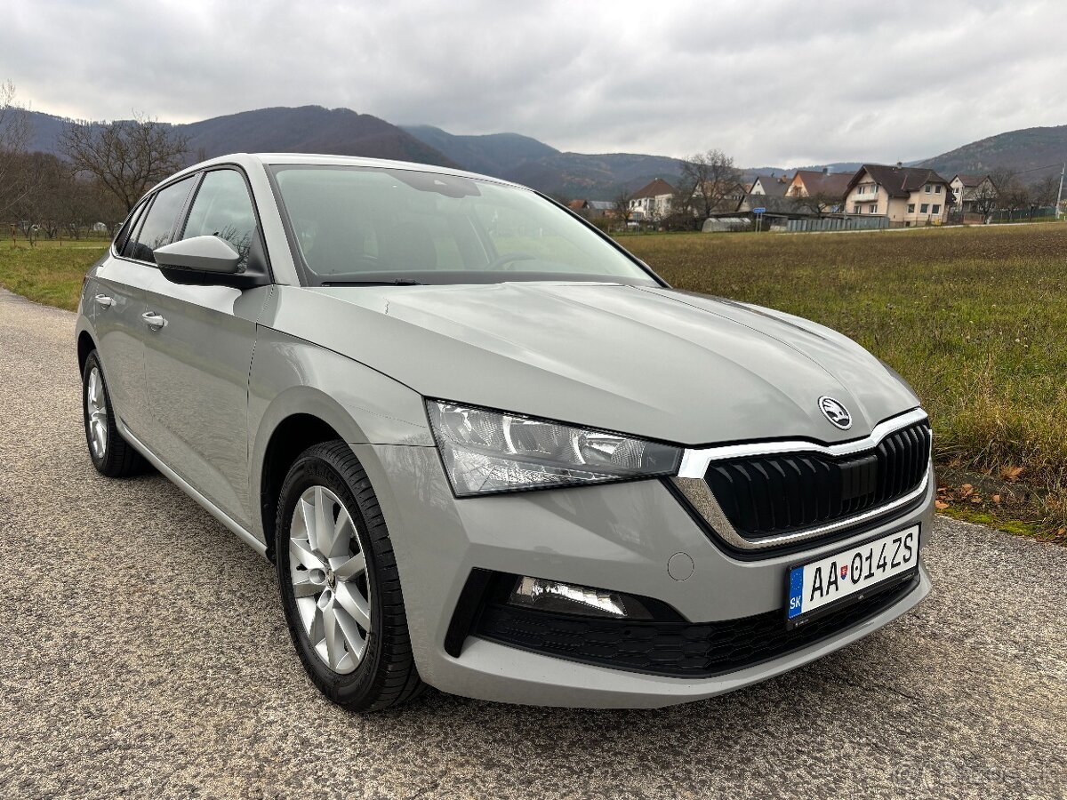 2022 Škoda Scala 1.0 TSI,1.Majiteľ,97 000 km, ZÁRUKA 10/2026